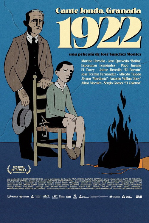 Movie poster for Cante jondo: Granada, 1922 (2022)
