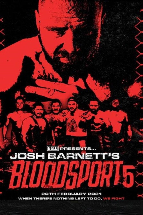 Movie poster for GCW Josh Barnett’s Bloodsport 5 (2021)