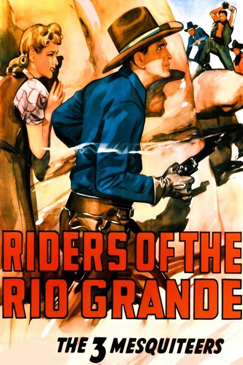 Movie poster for Riders of the Rio Grande (1943)