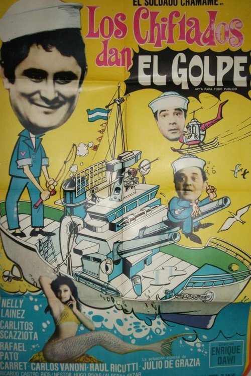 Movie poster for Los chiflados dan el golpe (1975)