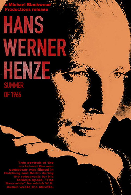 Movie poster for Hans Werner Henze: Summer of 1966 (1967)