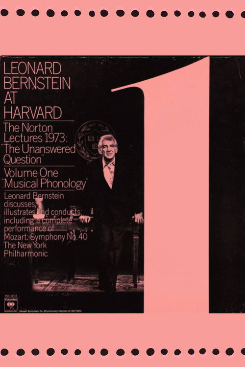 Movie poster for The Unanswered Question I : Musical Phonology (1976)