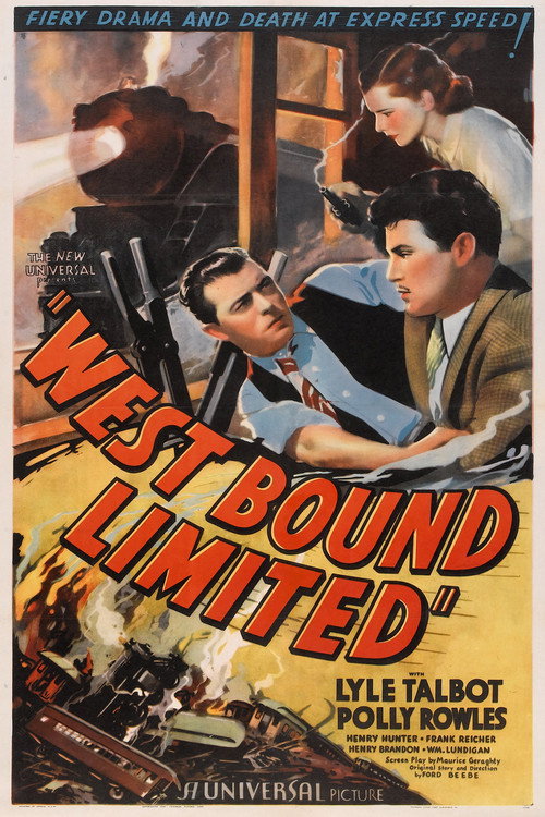 Movie poster for West Bound Limited (1937)