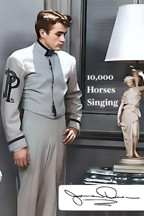 Movie poster for 10,000 Horses Singing (1952)