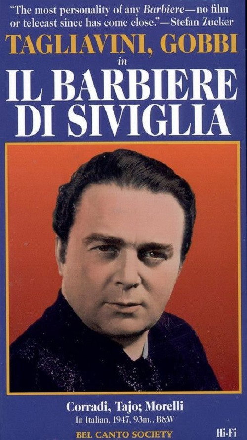 Movie poster for The Barber of Seville (1947)