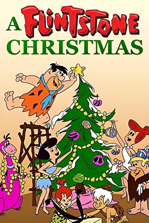 A Flintstone Christmas poster