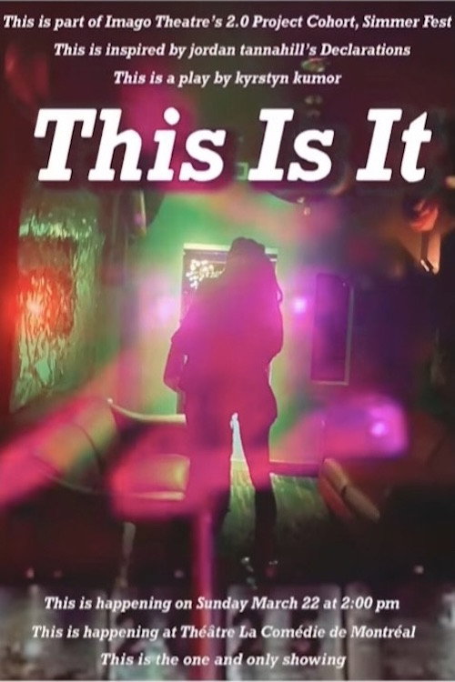 Movie poster for This Is It (2026)