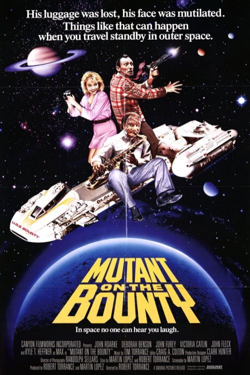 Movie poster for Mutant on the Bounty (1989)