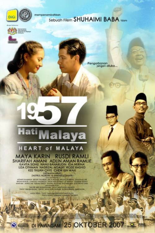 Movie poster for 1957 Hati Malaya (2007)