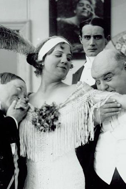 Movie poster for Three Men and a Maid (1915)