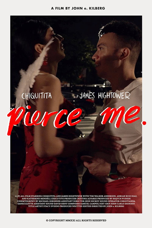 Movie poster for Pierce Me. (2022)