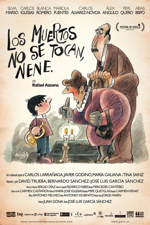 Movie poster for Los muertos no se tocan, nene (2011)