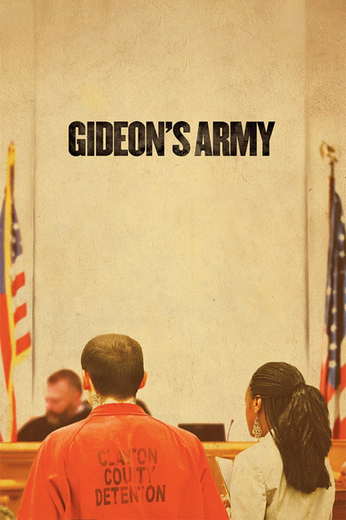 Movie poster for Gideon's Army (2013)