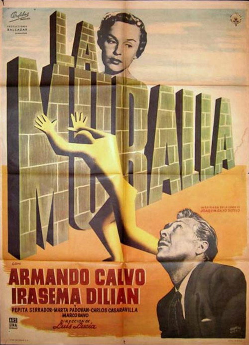Movie poster for La muralla (1958)