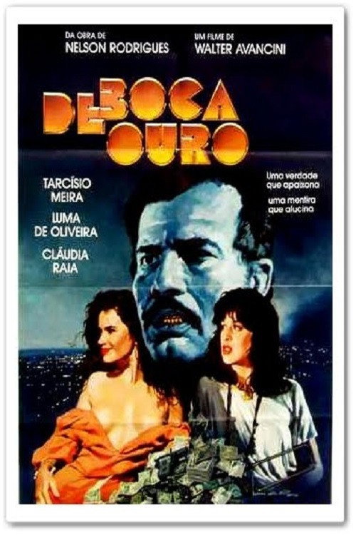 Movie poster for Boca de Ouro (1990)