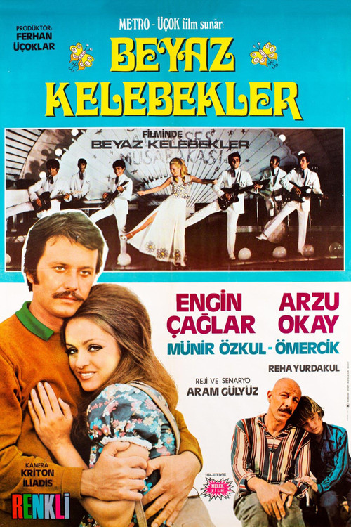 Movie poster for Beyaz Kelebekler (1971)
