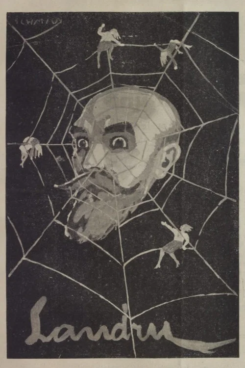 Movie poster for Landru, the Bluebeard of Paris (1923)
