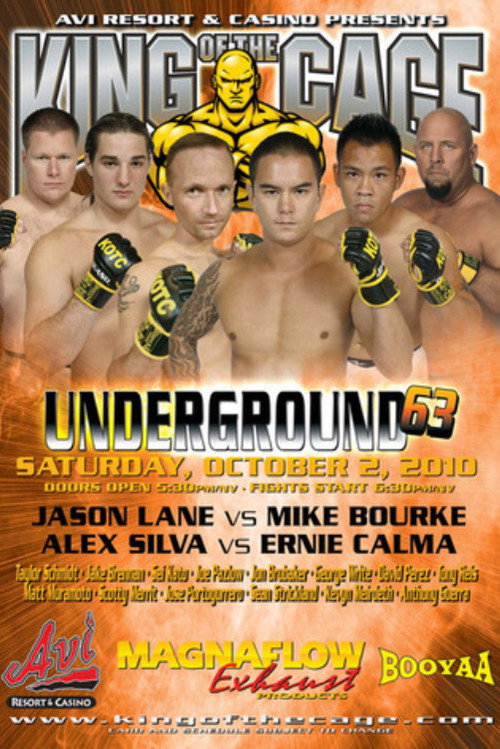 Movie poster for KOTC: Underground 63 (2010)