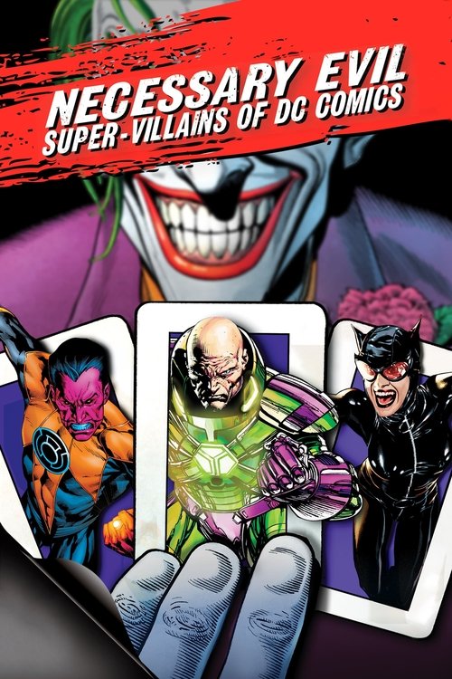 Movie poster for Necessary Evil: Super-Villains of DC Comics (2013)