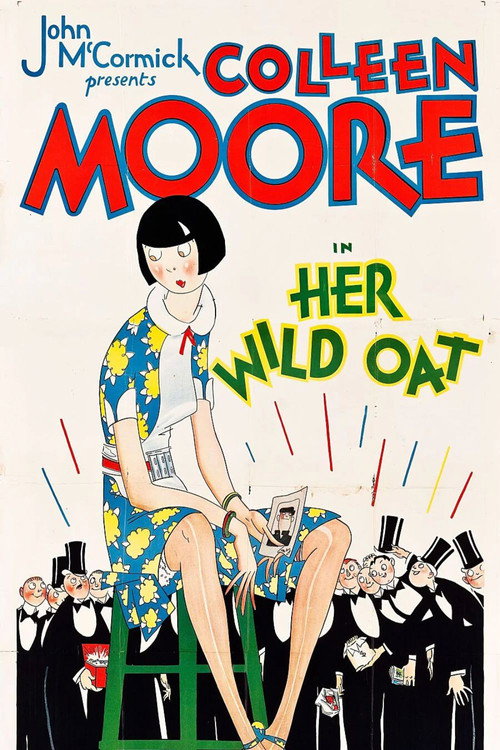 Movie poster for Her Wild Oat (1927)