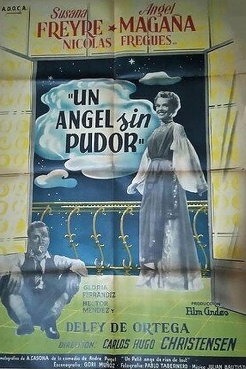 Movie poster for Naughty Angel (1953)