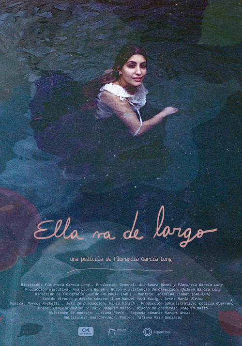 Movie poster for Ella va de largo (2023)