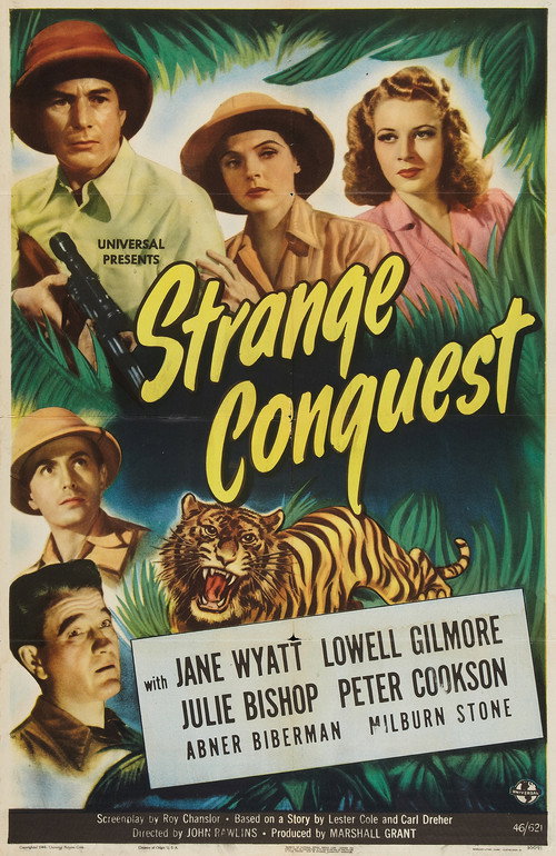 Movie poster for Strange Conquest (1946)