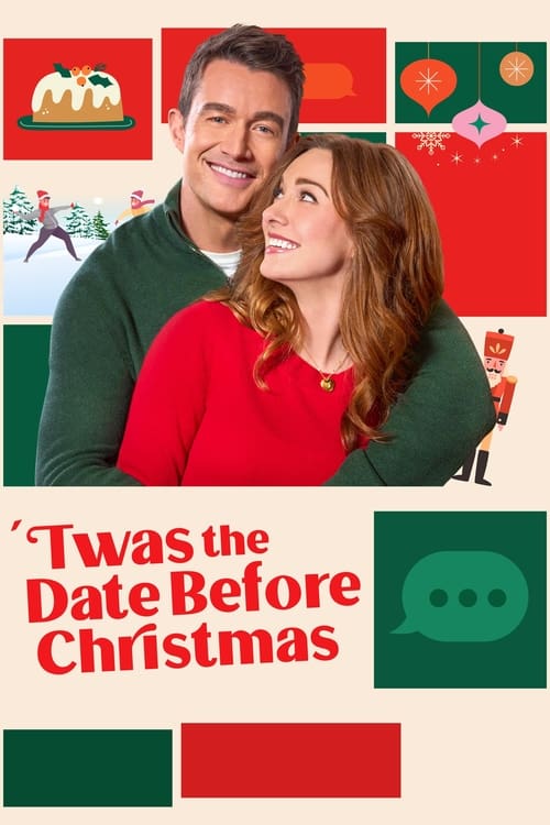 Movie poster for 'Twas the Date Before Christmas (2024)