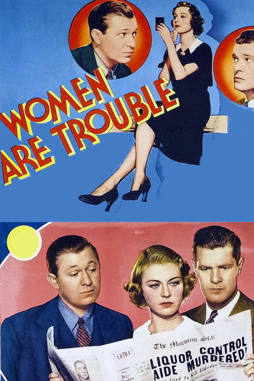 Movie poster for Women Are Trouble (1936)