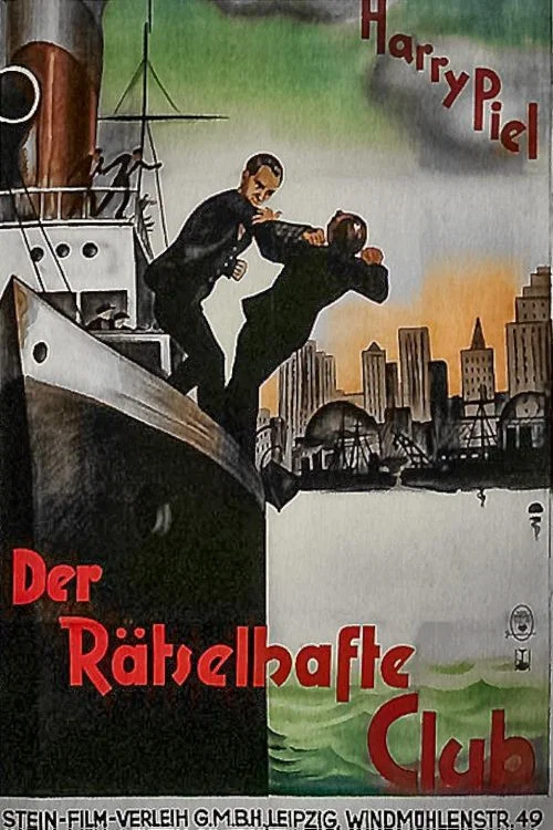Movie poster for Der rätselhafte Klub (1920)