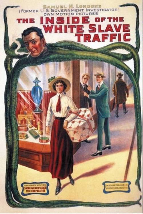 Movie poster for The Inside of the White Slave Traffic (1913)