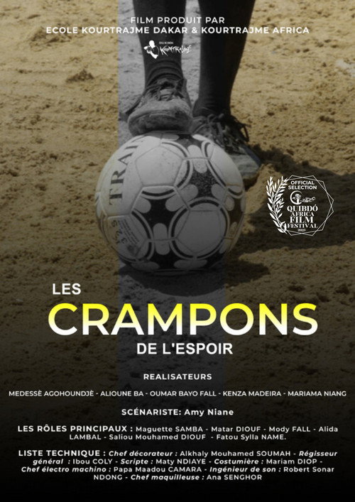Movie poster for Les crampons de l'espoir (2022)
