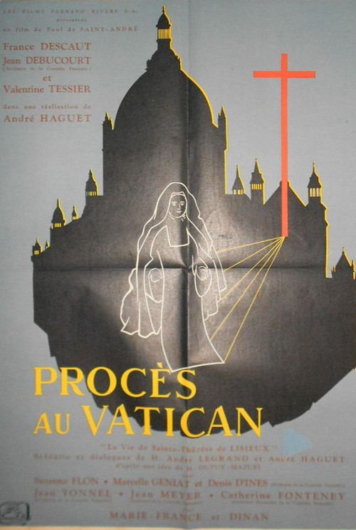 Movie poster for Trial at the Vatican (1952)