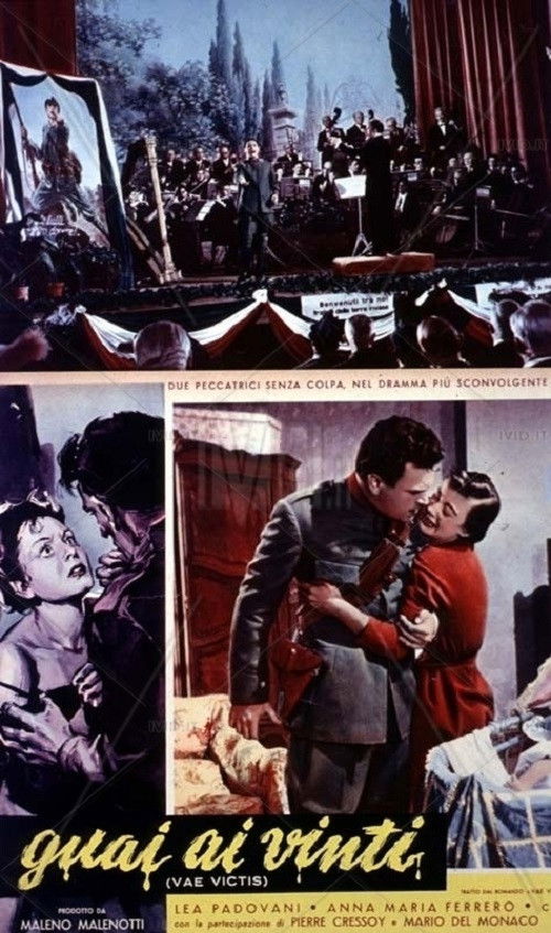 Movie poster for Guai ai vinti (1954)