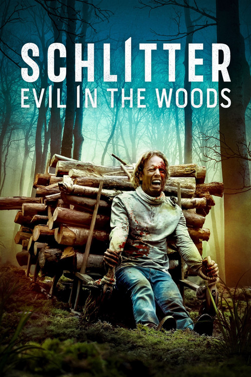 Movie poster for Schlitter: Evil in the Woods (2023)
