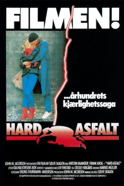 Movie poster for Hard asfalt (1986)