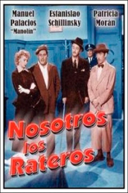 Movie poster for Nosotros los rateros (1949)
