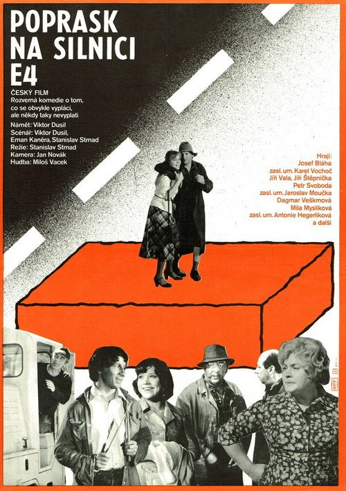 Movie poster for Poprask na silnici E 4 (1980)