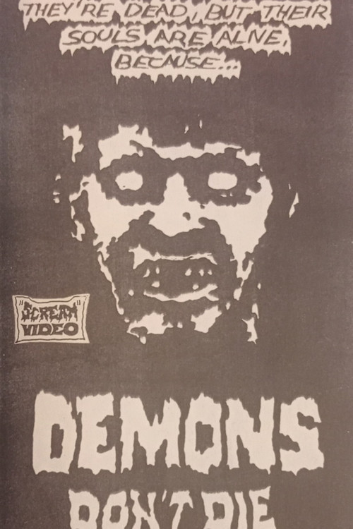 Movie poster for Demons Don't Die (1990)
