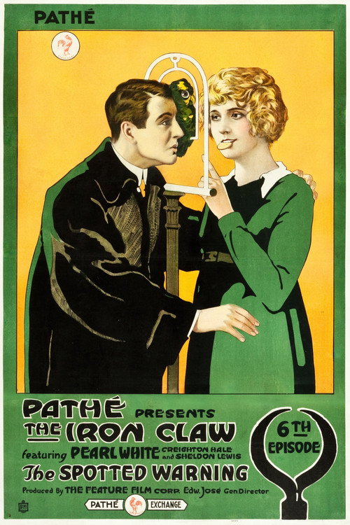 Movie poster for The Iron Claw (1916)
