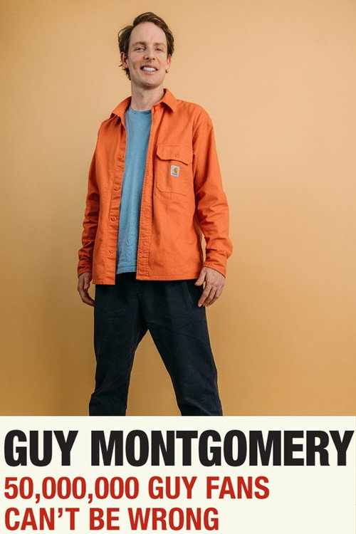 Movie poster for Guy Montgomery: 50,000,000 Guy Fans Can't Be Wrong (2025)