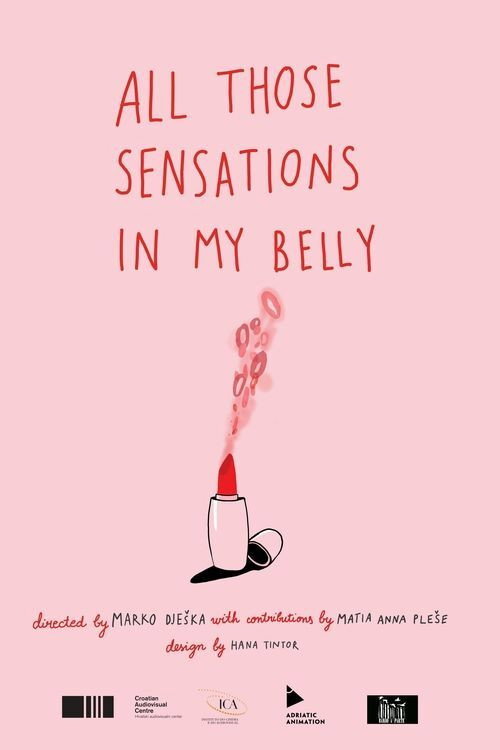 Movie poster for All Those Sensations in My Belly (2020)