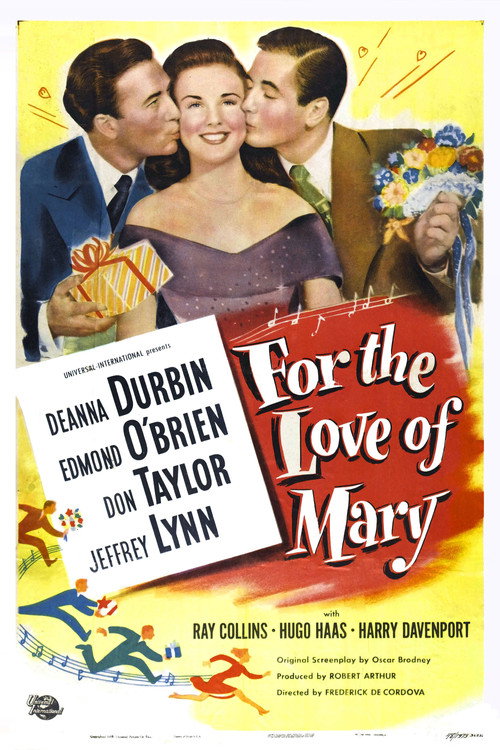 Movie poster for For the Love of Mary (1948)