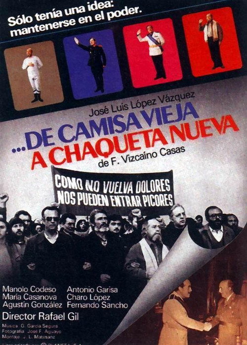 Movie poster for De camisa vieja a chaqueta nueva (1982)