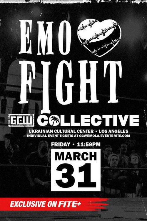 Movie poster for GCW Emo Fight (2023)