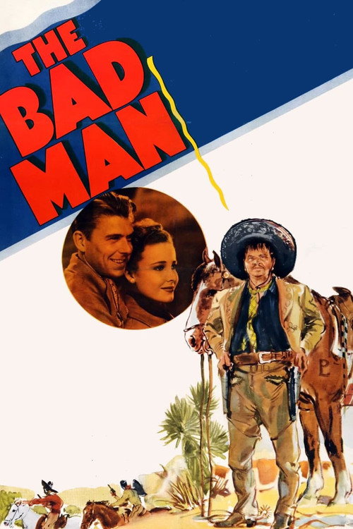 Movie poster for The Bad Man (1941)