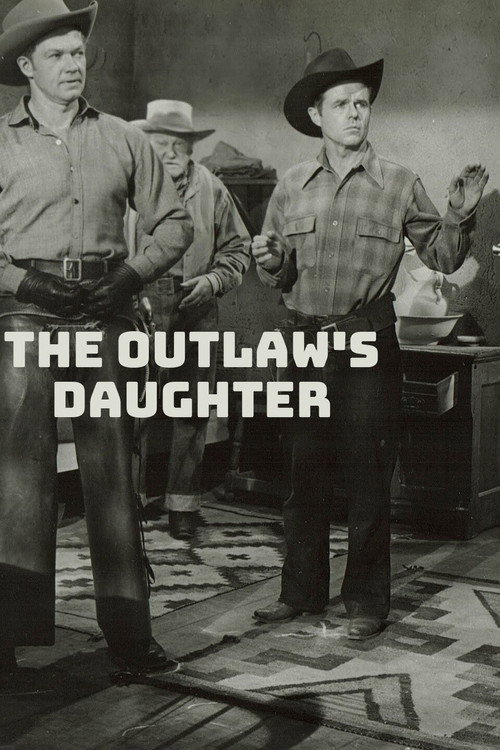 Movie poster for The Outlaw's Daughter (1954)