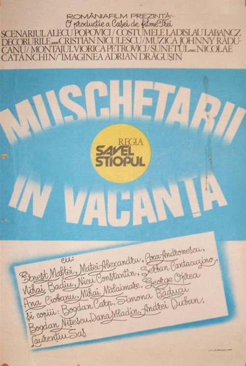Movie poster for Mușchetarii în vacanță (1984)