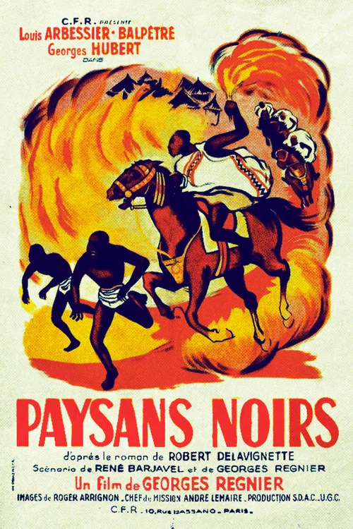 Movie poster for Paysans Noirs (1949)