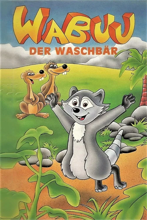 Movie poster for Wabuu the Cheeky Racoon (1996)